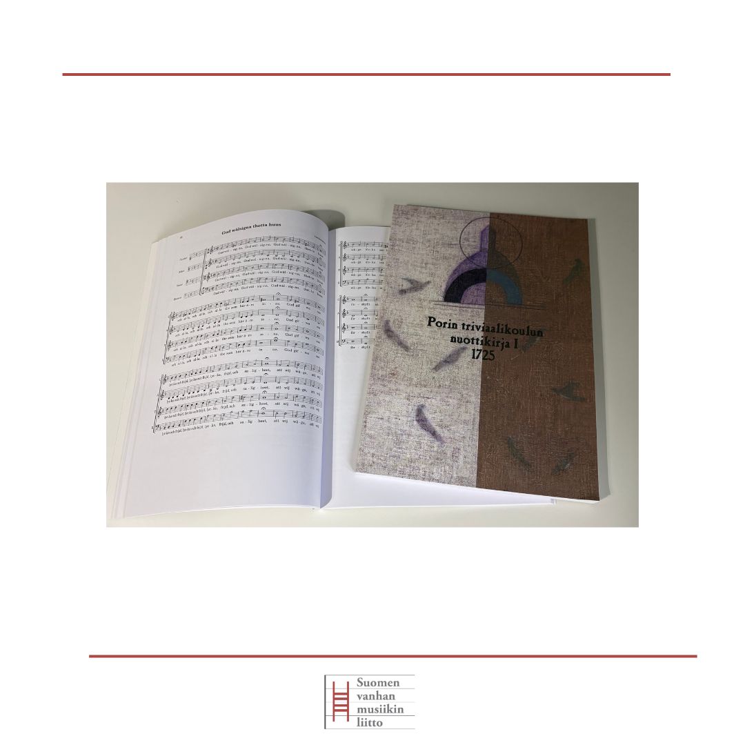 Porin triviaalikoulun nuottikirjat 300 vuotta – uusi julkaisu historiallisesta merkkiteoksesta